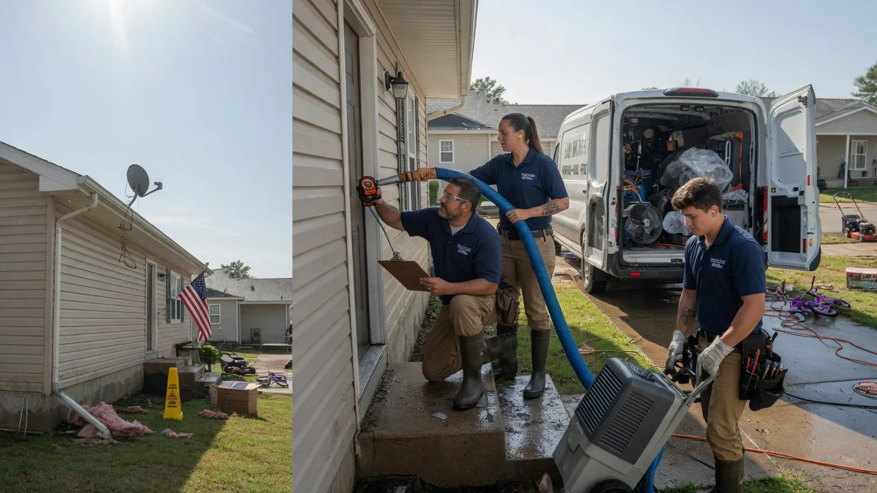 Ceiling Water Damage Restoration in Spring House, PA near me